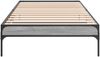 vidaXL Bettrahmen Grau Sonoma 80 x 200 cm Holzwerkstoff 8009131 Bild 4