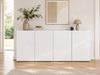 Home affaire Sideboard MISTER- Sideboard, Anrichte, Kommode, Made in Italy, 4 Fächer, Kommode mit 4 Türen, komplett Hochglanz lackiert, Breite 180cm Bild 2
