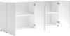 Home affaire Sideboard MISTER- Sideboard, Anrichte, Kommode, Made in Italy, 4 Fächer, Kommode mit 4 Türen, komplett Hochglanz lackiert, Breite 180cm Bild 4