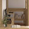 vidaXL Etagenbettgestell mit Schreibtisch Artisan-Eiche 90 x 190 cm 3410442 Bild 3