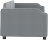 vidaXL Tagesbett Hellgrau 90x190 cm Stoff 354215 Bild 4