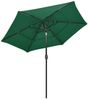 vidaXL Sonnenschirm mit Aluminium-Mast 3-lagig Grün 2,5 m 313861 Bild 3