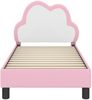 vidaXL Kinderbettgestell mit Kopfteil Rosa 70 x 140 cm PU 42011169 Bild 5