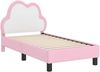 vidaXL Kinderbettgestell mit Kopfteil Rosa 70 x 140 cm PU 42011169 Bild 4