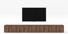 AX LIVING Lowboard TV modern Loriano 300 cm stehend Nussbaum Warmia Bild 3