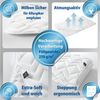 Matratzenschoner Luxus Matratzenschoner Spannbettlaken Topper - Extra soft & weich SEI Design, Matratzen Schoner waschbar & trocknergeeignet Bild 3