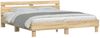 vidaXL Bettgestell mit Kopfteil und LED-Beleuchtung Sonoma-Eiche 3207527 Bild 5