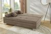 Job 'Lindau' Funktionssofa mit Kissen, Cord taupe Bild 2