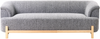 Beliani 'ALNOR' 3-Sitzer Sofa, Stoff Dunkelgrau Bild 4