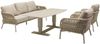 Gartensessel Camino, Aluminium, Beige, 82 x 67 x 82 cm Bild 5