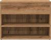 vidaXL Schuhbank Artisan-Eiche 60x30x45 cm Holzwerkstoff 856755 Bild 4