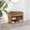 vidaXL Schuhbank Artisan-Eiche 60x30x45 cm Holzwerkstoff 856755 Bild 3