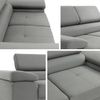 Sofa Torezio II mit Einstellbare Kopfstützen (Polo 894) Bild 4