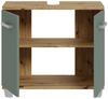 Badezimmer-Set >Veris< (4-teilig) in Artisan Eiche Dekor / Salbei, Holzwerkstoff Bild 5