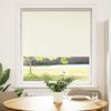 vidaXL Verdunkelungsrollo Cremeweiß 95x150cm Stoffbreite 90,7 cm 4011647 Bild 2