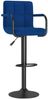 Barhocker 2 Stk. Blau Stoff [334639] Bild 3