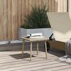 vidaXL Garten-Couchtisch Rechteckig Beige 40x40x37 cm Poly Rattan 4104048 Bild 3