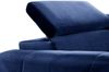 Ecksofa Schlafsofa Sofa AGNESA XS Stoff Salvador Dunkelblau Ottomane Rechts Bild 5