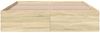 vidaXL Bettgestell Sonoma-Eiche 150x200 cm Holzwerkstoff 3281009 Bild 4