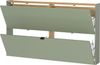 Hängeschuhschrank >GW-AMECA< Schuhkipper, Taupegrün/Navarra-Eiche-Dekor - 140x83x18cm (BxHxT) Bild 4