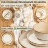 SÄNGER Tafelservice Rio Creme - 18 teilig aus Steingut Bild 3