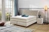 Boxspringbett Sheffield Mix / Scarlett Mix, Holzwerkstoff, Stoff, Beige, 192 x 128 x 230 cm Bild 2