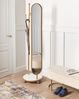Kleiderständer mit Spiegel LORENA 172 cm Metall Gold Bild 3