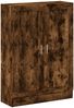 vidaXL Bücherschrank Räuchereiche 82,5x30,5x115 cm Holzwerkstoff 833786 Bild 2