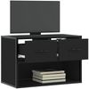 vidaXL TV-Schrank Schwarz 60x31x39,5 cm Holzwerkstoff und Metall 848909 Bild 3