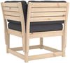 vidaXL 5-tlg. Garten-Sofagarnitur mit Kissen Massivholz Kiefer 3216975 Bild 5