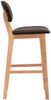 vidaXL Barhocker 2 Stk. Braun Stoff [289370] Bild 4