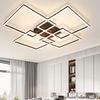 ZMH LED Deckenleuchte 4 schwarz modern 32W 3000K Warmweiß Bild 2