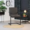 Bronx71 Esszimmerstuhl Eco-Leder Block mit Armlehne anthrazit - 6er Set Bild 5