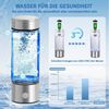 MOPUEA Trinkflasche Wasserstoff-Wassergenerator für Trinkwasser, Borosilikatglas, auslaufsicher und rutschfest Bild 3