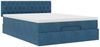 vidaXL Ottoman-Bett mit Matratze & LEDs Dunkelblau 140x200 cm Samt 3312702 Bild 5