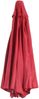 Ersatz-Bezug für Sonnenschirm N19, Sonnenschirmbezug Ersatzbezug, Ø 3m Stoff/Textil ~ rot Bild 3