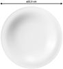 Seltmann Weiden Beat Color Glaze Suppenteller ø 22,5 cm 6er Set Weiß Bild 2