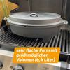 Bratentopf Grillfürst Dutch Oven BBQ Edition DO 6,5 flach / oval für Weber Spirit, Weber Genesis, Broil King Signet Bild 4