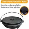 Bratentopf Grillfürst Dutch Oven BBQ Edition DO 6,5 flach / oval für Weber Spirit, Weber Genesis, Broil King Signet Bild 3