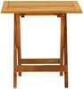 Gartentisch, Bistrotisch 46 x 46 x 47 cm Massivholz Akazie Bild 2