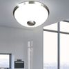 9030.01.64.0400 Wofi Veen 16W LED Deckenleuchte 3.000 K 1.150 Lumen Nickel matt Bild 4