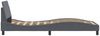 vidaXL Bettgestell "Dover" Dunkelgrau 90x200 cm Samt 373113 Bild 5