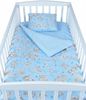 Babydecke BABYLUX Babydecke Krabbeldecke MINKY Kuscheldecke 75x100 cm+KISSEN, BabyLux, K163 Blau + Schnuckis Bild 2