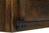 Wandregal Mango 130x25x80 braun lackiert RAILWAY #458 Bild 2