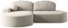 Ecksofa Schlafsofa Sofa GIRONA Stoff Salvador Beige Ottomane Links Bild 2