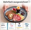 Steingut Frühstücksteller 6 Pers. Ibiza Hochwertiges Mediterranes TEST SEHR GUT Dessertteller Set - Kuchenteller spülmaschinen- und kratzfest - Kleine Teller, Salatteller Pure Living in Grau Bild 3