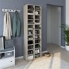 Schuhschrank Paris Sonoma 52.4 x 183.3 cm 22 Fächer Vicco Bild 4