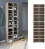 Schuhschrank Paris Sonoma 52.4 x 183.3 cm 22 Fächer Vicco Bild 2