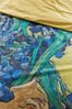 beddinghouse Mako Satin Bettwäsche 2 teilig Bettbezug 135x200 cm Kopfkissenbezug 80x80 cm Irises 197149 Gelb Bild 4