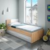 Jugendzimmer-Set >NOA< in Nodi-Eiche/Artik-Weiß - 196x77x92 (BxHxT) Bild 2